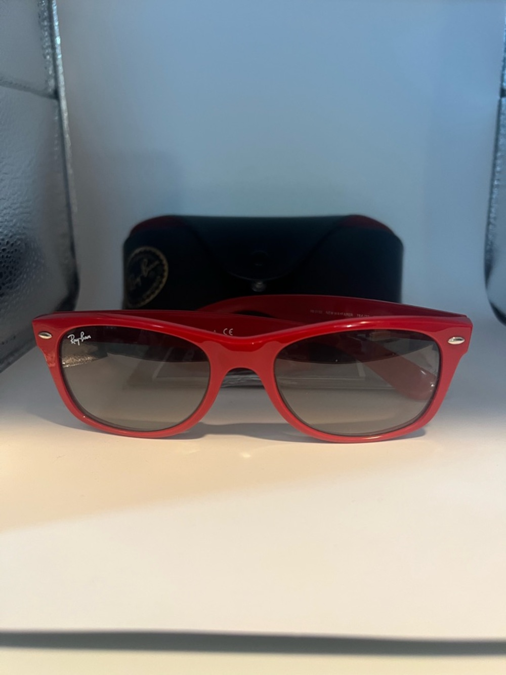 Ray-Ban B&L RB2132 New Wayfarer 764/32  53 18 2N Sunglasses Italy